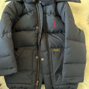 Polo by Ralph Lauren Kids Dark Blue Puffer Coat
